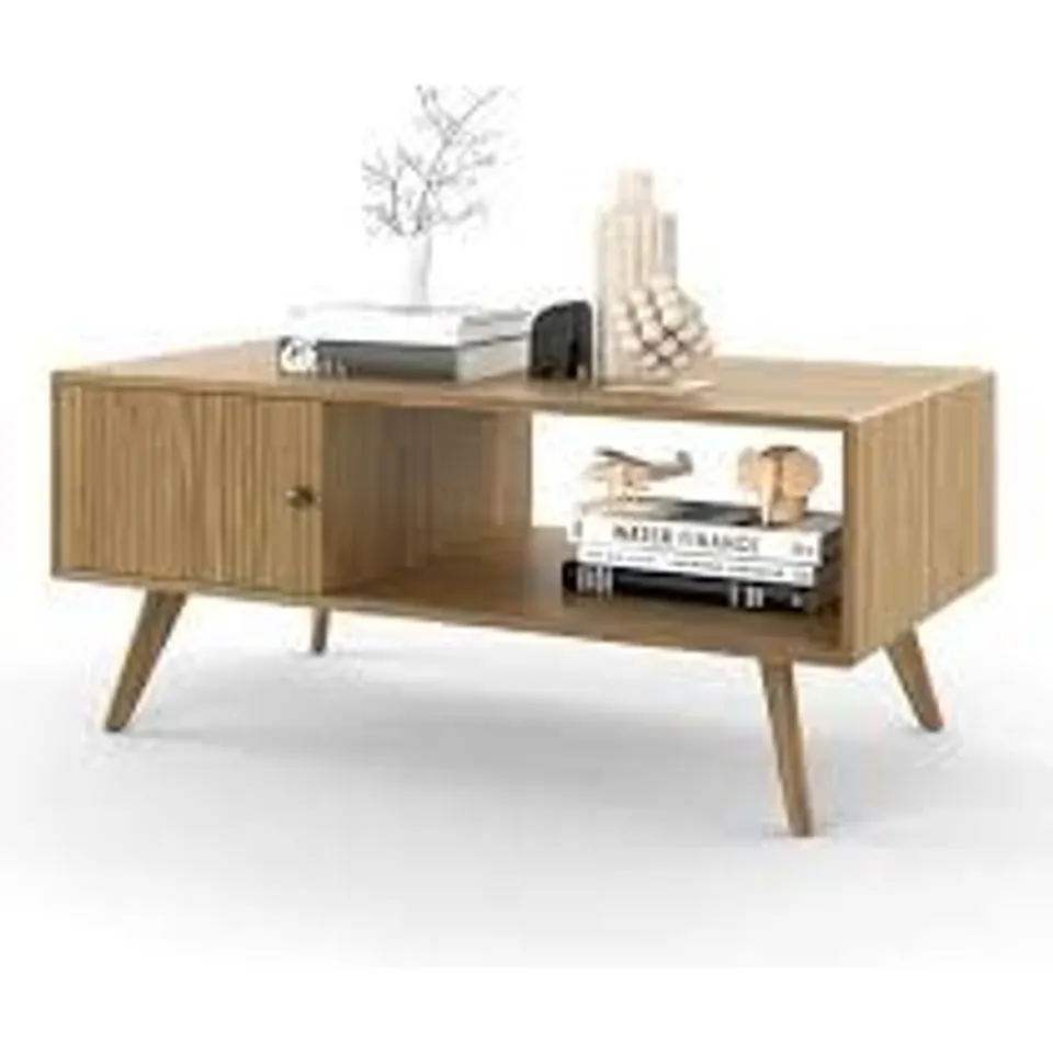 BOXED NIVA COFFEE TABLE IN OAK COLOUR 