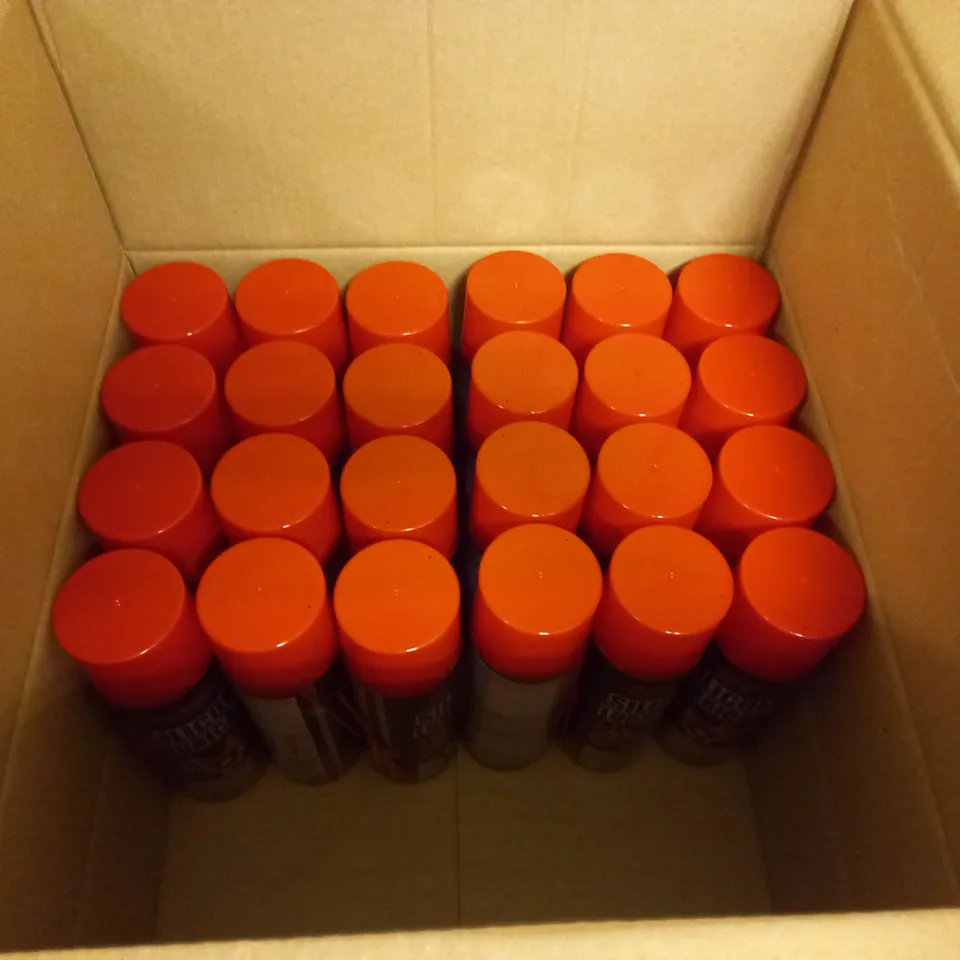 BOXED LOT OF 24 CANS OF RAPIDE SILICONE LUBRICANT SPRAY 300ML