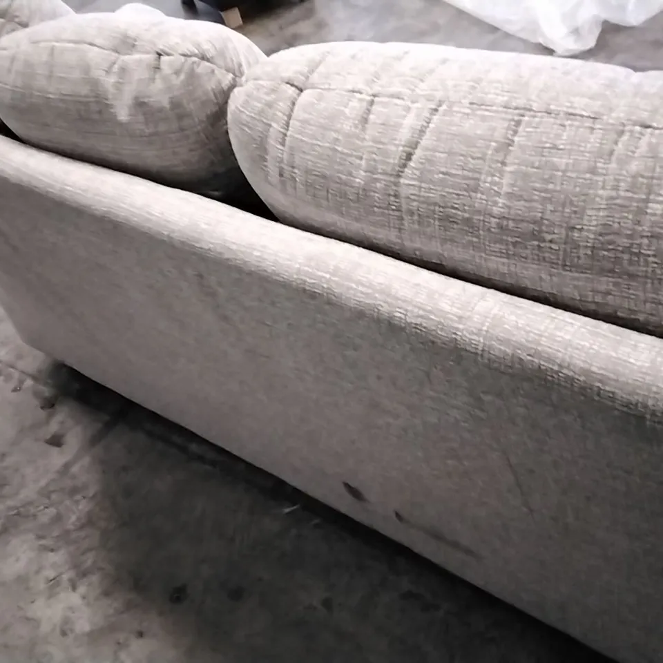 QUALITY BRITISH DESIGNED & MANUFACTURED G PLAN CHLOE C 3 SEATER SOFA LOOM SHALE FABRIC