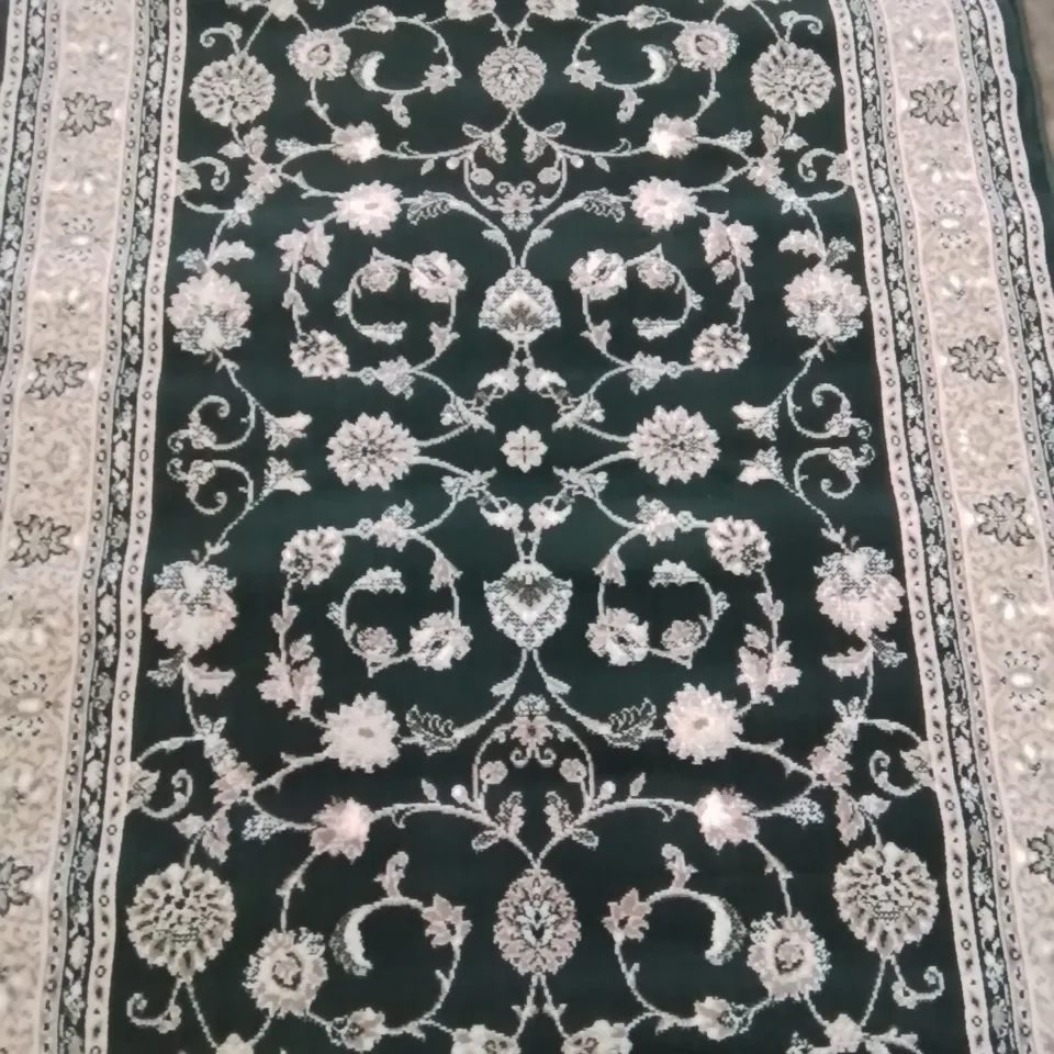 QUALITY DESIGNER MAESTRO AGRAH DESIGN 160×230 AREA RUG IN GREEN
