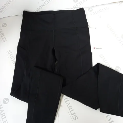 LULULEMON FAST AND FREE HR TIGHTS 25" IN BLACK - 6
