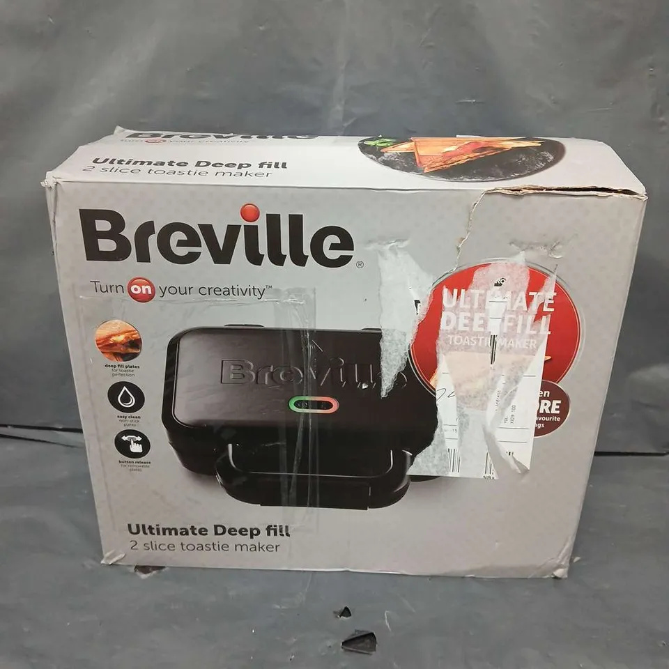 BREVILLE ULTIMATE DEEP FILL TOASTIE MAKER