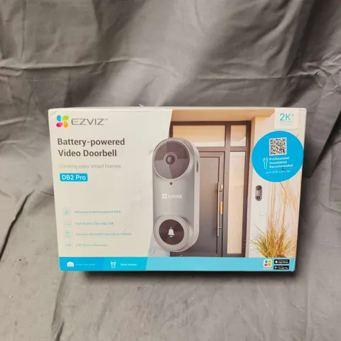 EZVIZ BATTERY-POWERED VIDEO DOORBELL DB2 PRO (2K+)