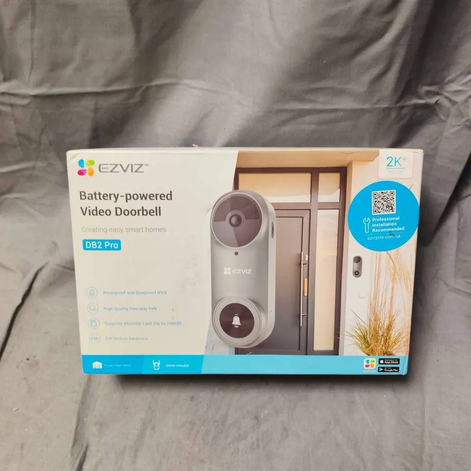 EZVIZ BATTERY-POWERED VIDEO DOORBELL DB2 PRO (2K+)