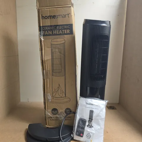 HOMESMART CERAMIC ELECTRIC TOWER HEATER – WITH REMOTE