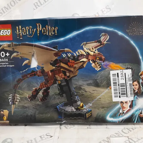 BOXED LEGO HARRY POTTER HUNGARIAN HORNTAIL DRAGON (76406)