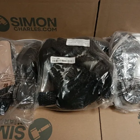 BOX OF APPROXIMATELY 15 ASSORTED PAIRS OF SHOES AND FOOTWEAR ITEMS IN VARIOUS COLOURS, STYLES, AND SIZES - COLLECTION ONLY