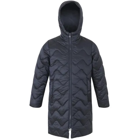 BRAND NEW REGATTA KIDS CAMBRIE HOODED LONGLINE PADDED JACKET IN NAVY SIZE UK 15-16 YEARS