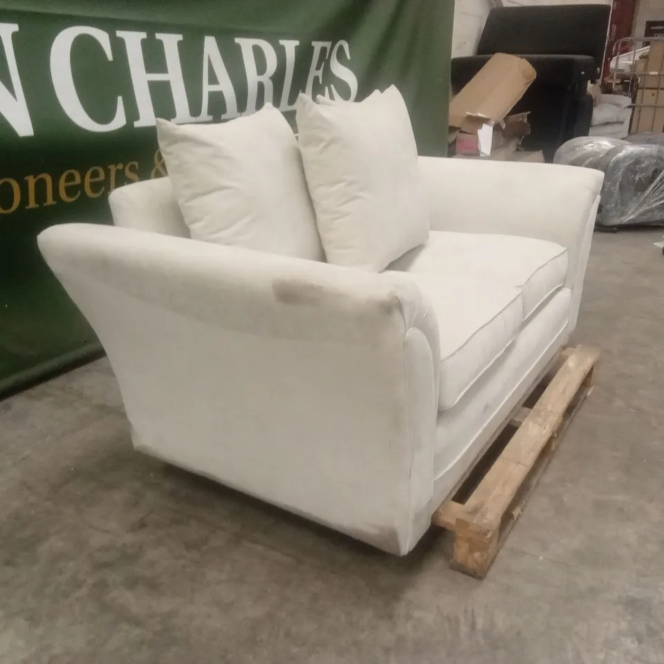 DURY FABRIC 2 SEATER SCATTER BACK SOFA RRP £479
