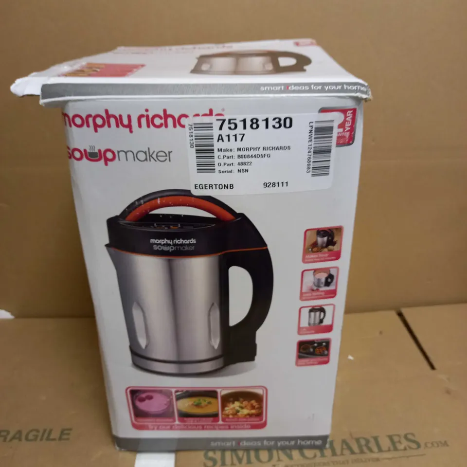 MORPHY RICHARDS SOUP MAKER 