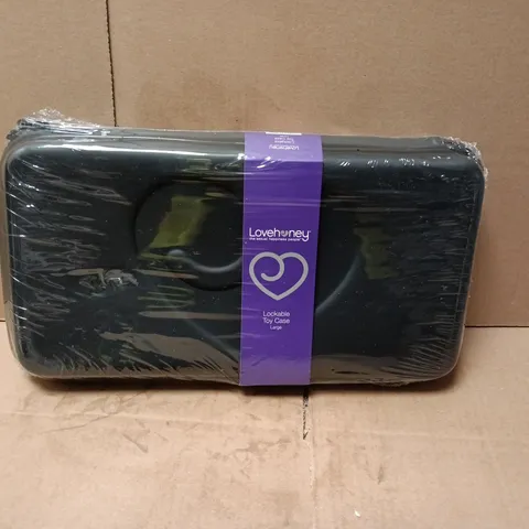 SEALED LOVEHONEY LOCKABLE TOY CASE - LARGE