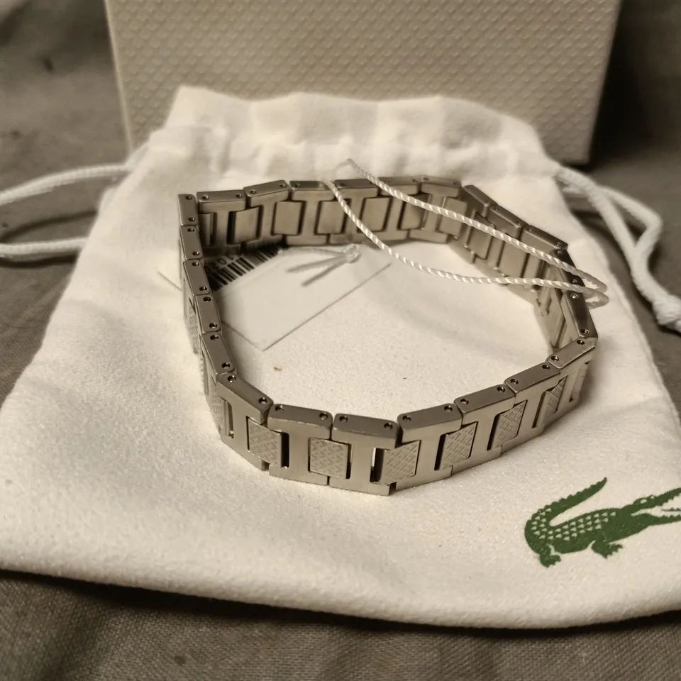 BOXED LACOSTE METROPOLE BRACELET – BOXED WITH POUCH