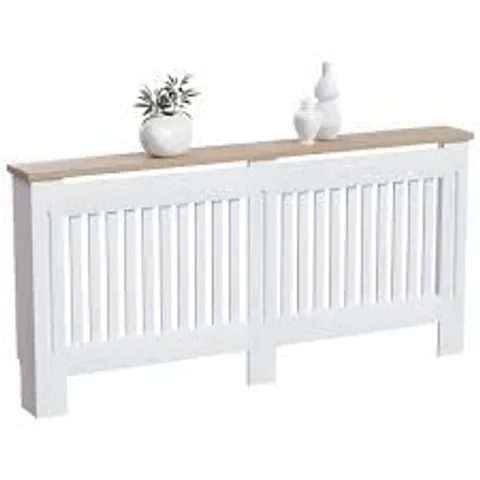 BOXED ARLINGTON RADIATOR COVER, EXTRA LARGE - WHITE (1 BOX)
