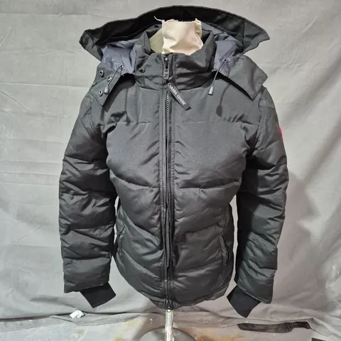 CANADA GOOSE FUSION PADDED HOODED PARKA IN BLACK SIZE L