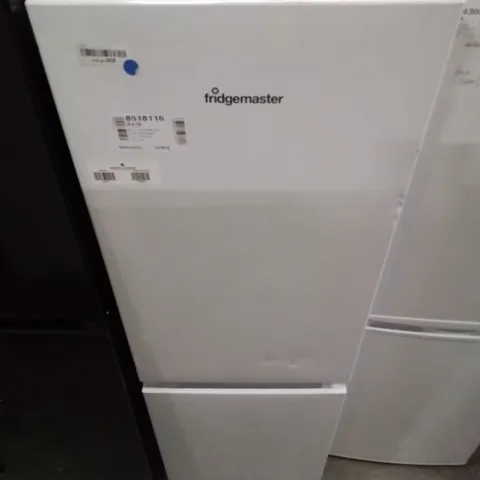 FRIDGEMASTER 50CM FREESTANDING 60/40 FRIDGE FREEZER IN WHITE MC50175A - UNPROCESSED RAW RETURN