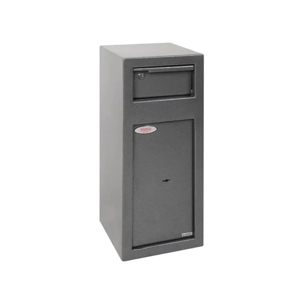 BRAND NEW PHOENIX CASH DEPOSIT DROP SAFE SILVER 19LTR 1K