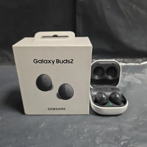 SAMSUNG GALAXY BUDS2 WIRELESS EARBUDS – BLACK (BOXED)