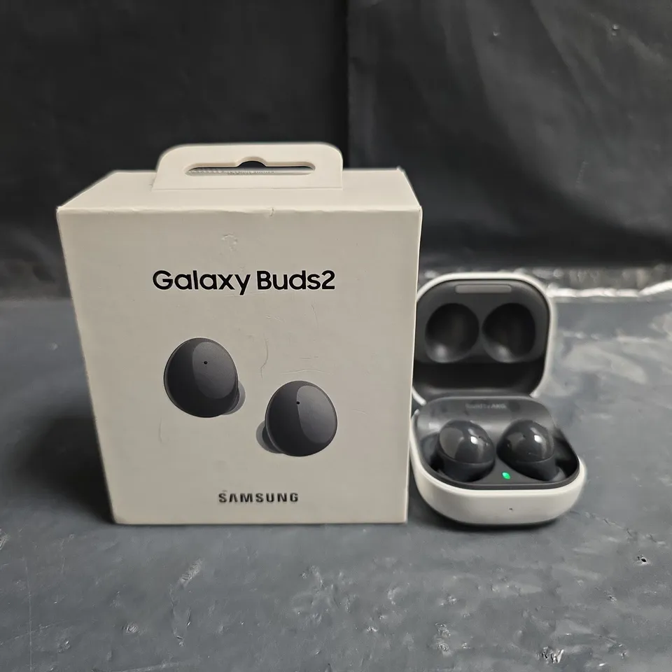 SAMSUNG GALAXY BUDS2 WIRELESS EARBUDS – BLACK (BOXED)