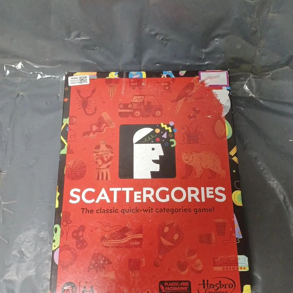 SCATTERGORIES QUICK WITH CATEGORIES GAME