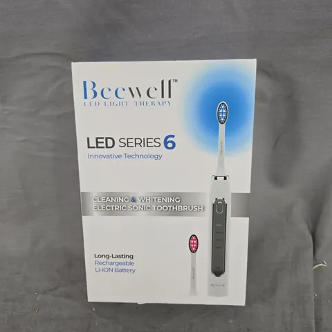 BEEWELL LED SERIES 6 ELECTRIC SONIC TOOTHBRUSH – CLEANING & WHITENING