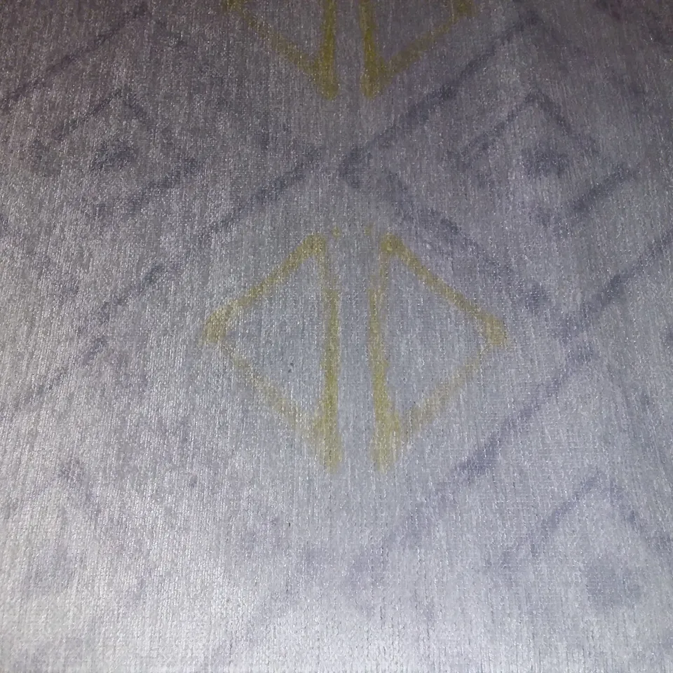 LAMAVOLA LINE CARPET - YELLOW/ GREY