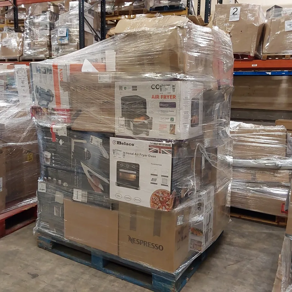 PALLET OF APPROXIMATELY 28 UNPROCESSED RAW RETURN HOUSEHOLD AND ELECTRICAL GOODS TO INCLUDE;