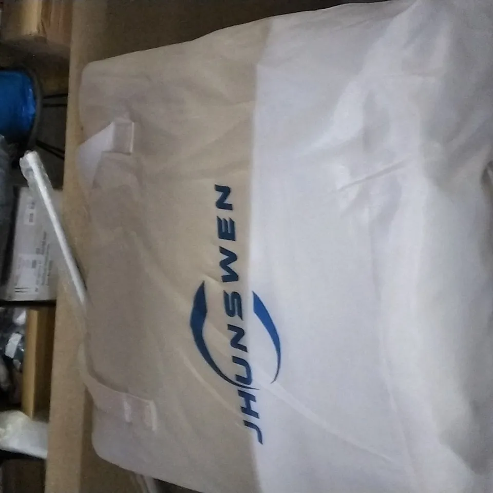 JHUNSWEN AIR MATRESS WHITE WITH CARRY BAG , SIZE UNSPECIFIED 