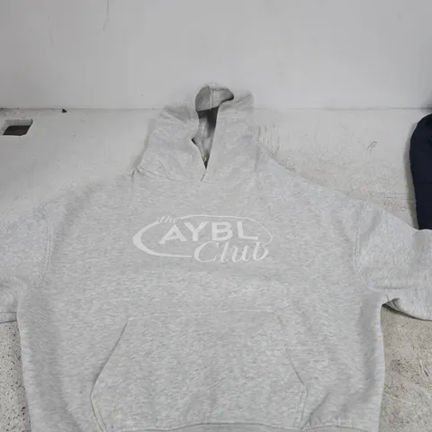 AYBL HOODIE, GREY β UK SIZE S