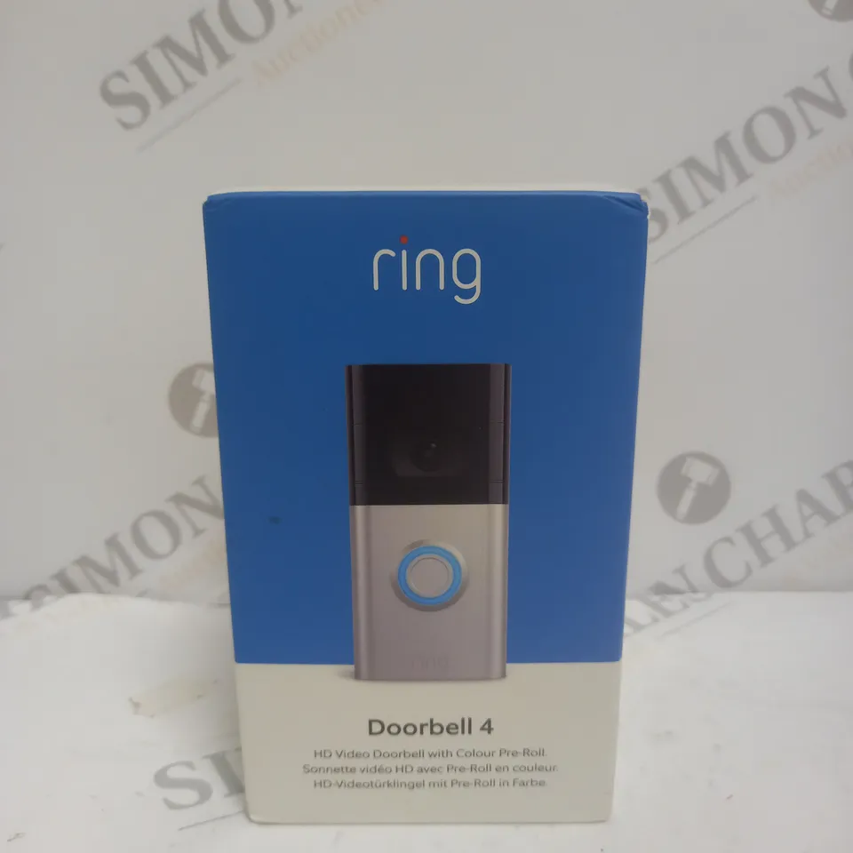 BOXED SEALED RING DOORBELL 4 
