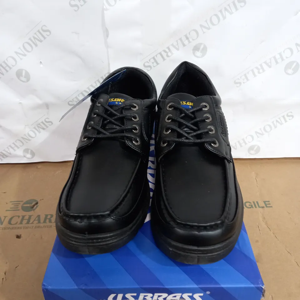 U.S.BRASS STUBBY BOAT SHOE SIZE 10
