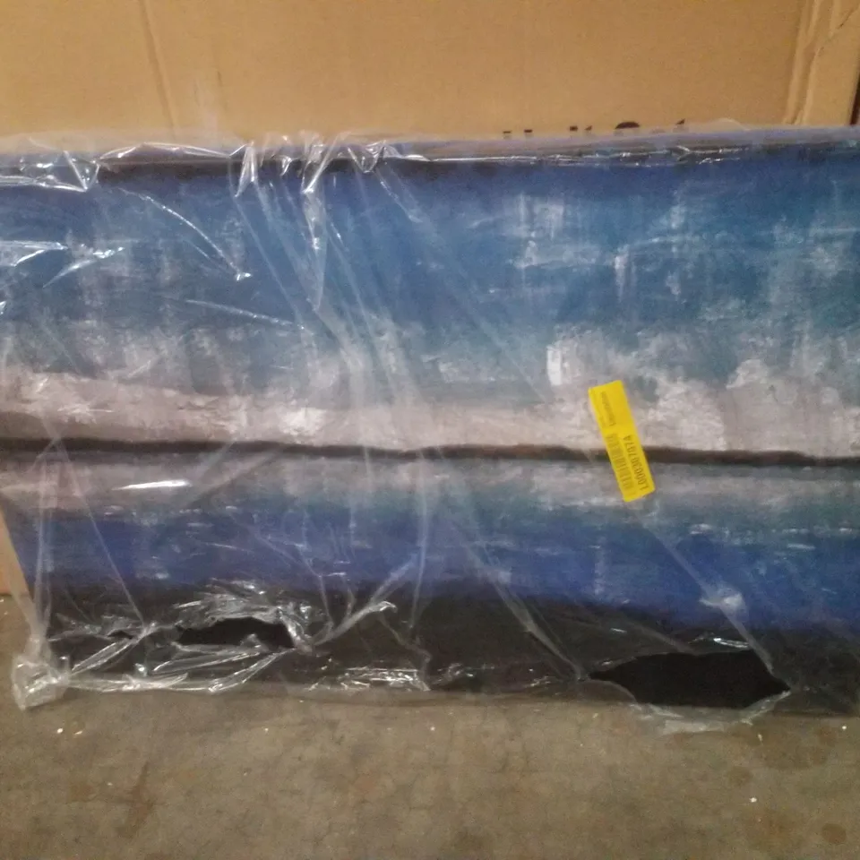 ABSTRACT HORIZON - WRAPPED CANVAS PAINTING