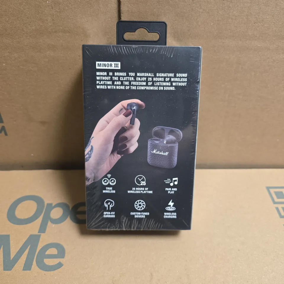 SEALED MARSHALL MINOR 3 TWS EARBUDS