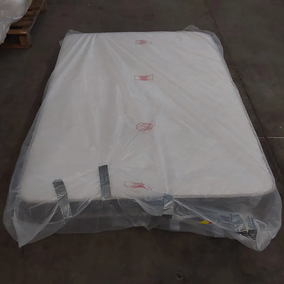 QUALITY BAGGED LONGLEY MEMORY FOAM OPEN COIL 4'6 DOUBLE MATTRESS