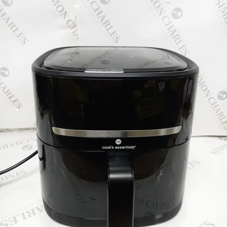 COOK'S ESSENTIALS 4L AIR FRYER BLACK