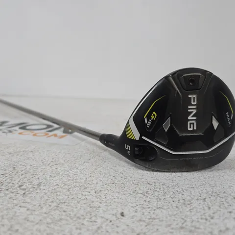 PING GOLF DRIVER – BLACK HEAD WITH YELLOW ACCENTS (2.0 SHAFT)