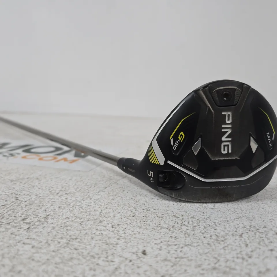 PING GOLF DRIVER – BLACK HEAD WITH YELLOW ACCENTS (2.0 SHAFT)
