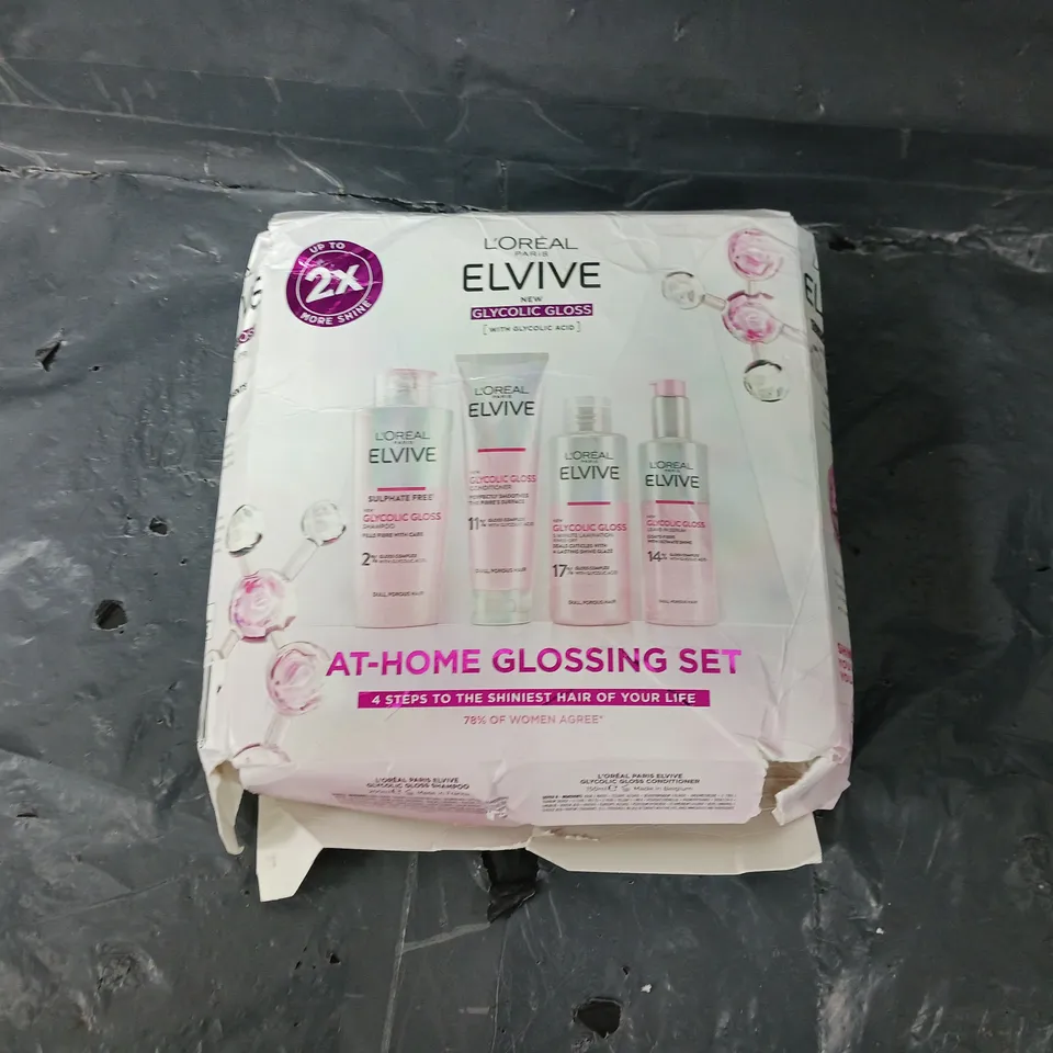 LOREAL PARIS ELVIVE AT HOME GLOSSING SET 