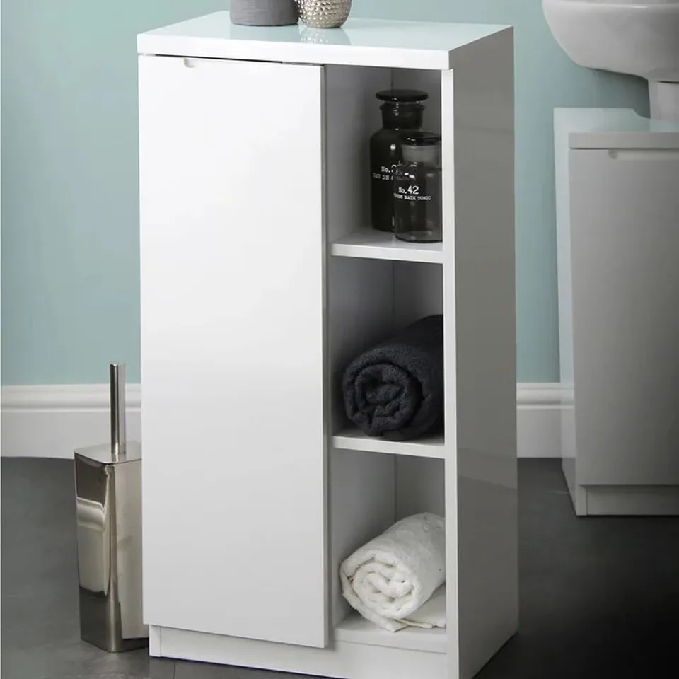 BOXED KEELING FREESTANDING BATHROOM CABINET 