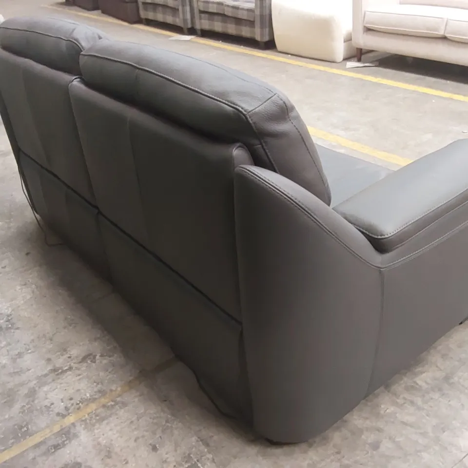QUALITY DESIGNER ITALIAN MADE AVILA LEATHER 3 SEATER ELECTRIC RECLINER SOFA 