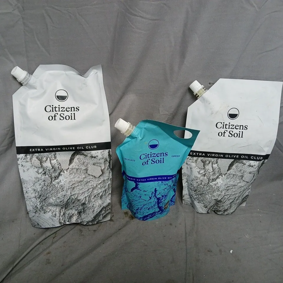 CITIZENS OF SOIL OLIVE OIL TRIO - COLLECTION ONLY