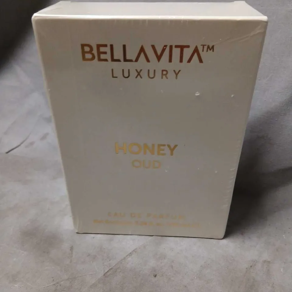 BOXED AND SEALED BELLAVITA LUXURY HONEY OUD EAU DE PARFUM 100ML