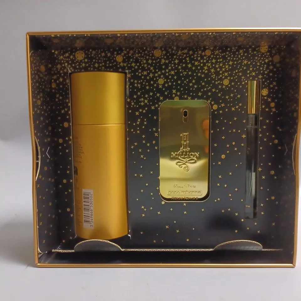 BOXED RABANNE 1 MILLION EAU DE TOILETTE 50ML GIFT SET