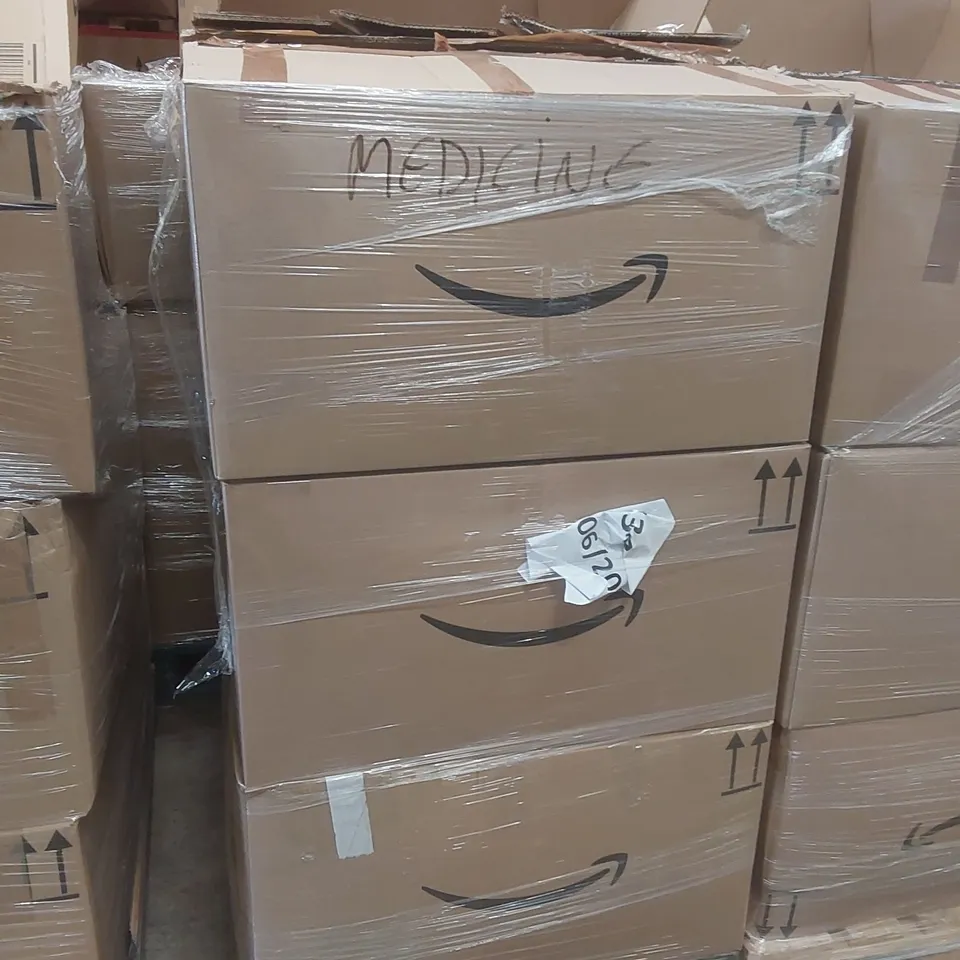 PALLET CONTAINING A VERY LARGE QUANTITY OF ASSORTED MEDICAL ITEMS