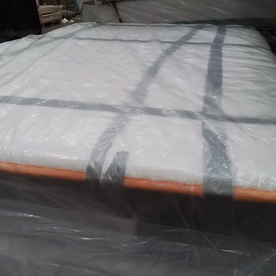 QUALITY BAGGED DOUBLE 135cm AIRSPRUNG LUXURY QUILTED MEDIUM MATTRESS