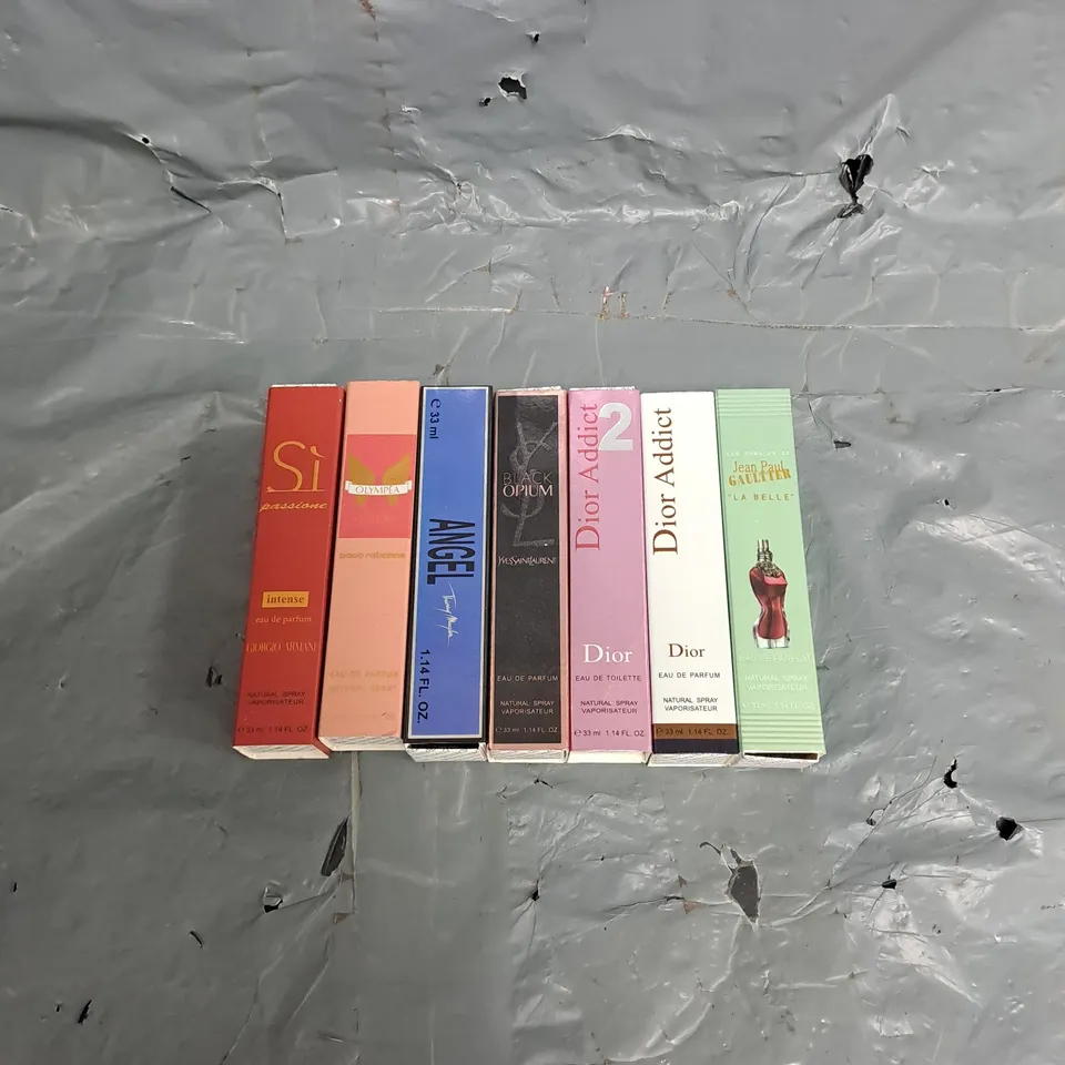 APPROXIMATELY 7 ASSORTED FRAGRANCE TESTERS