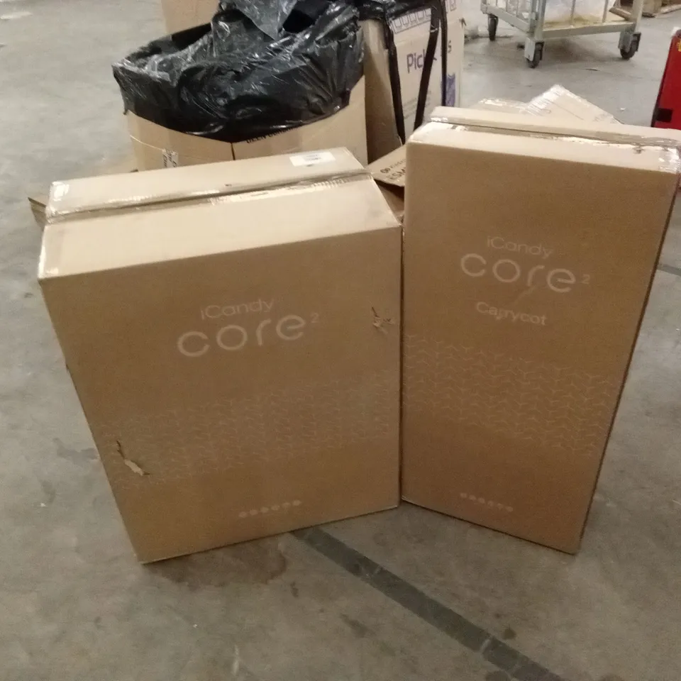BOXED ICANDY CORE² STROLLER & CARRYCOT (2 BOXES)