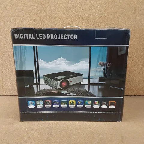 BOXED CAIWEI A8 DIGITAL LED PROJECTOR