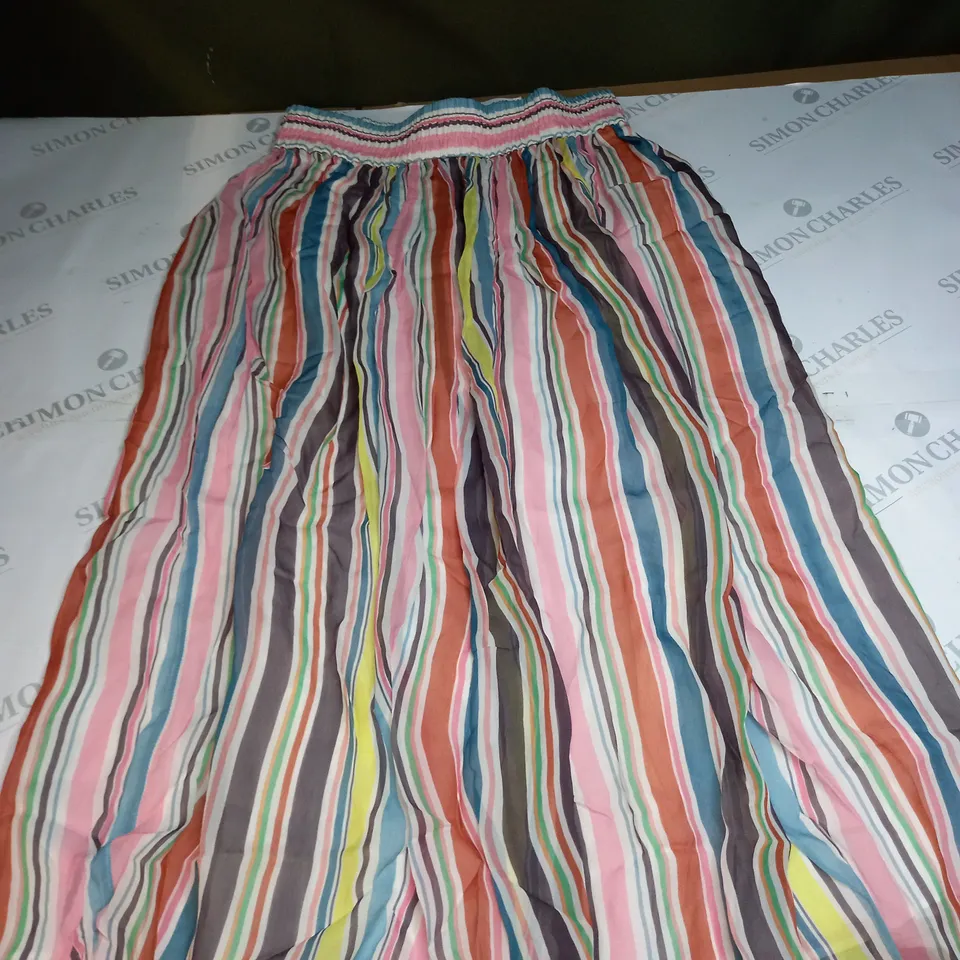 SALLY MULTI STRIPE SKIRT SIZE 2 