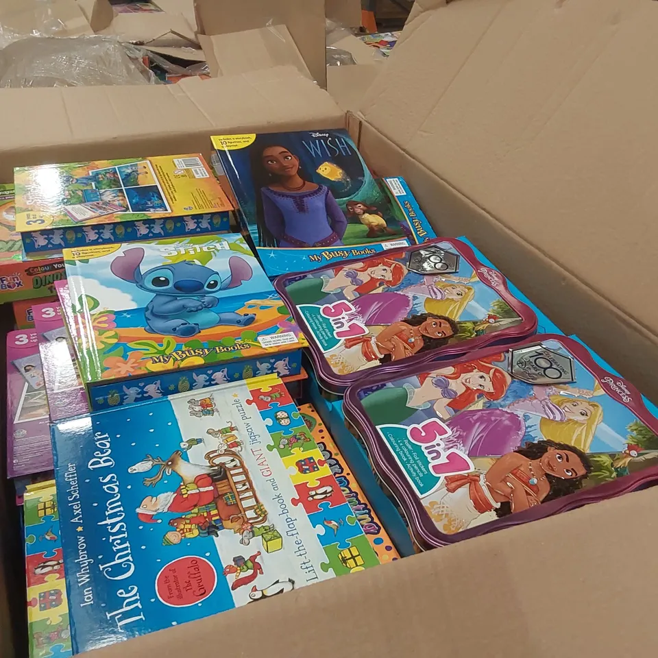 PALLET CONTAINING A LARGE QUANTITY OF ASSORTED CHILDREN'S BOOKS AND RELATED ITEMS 