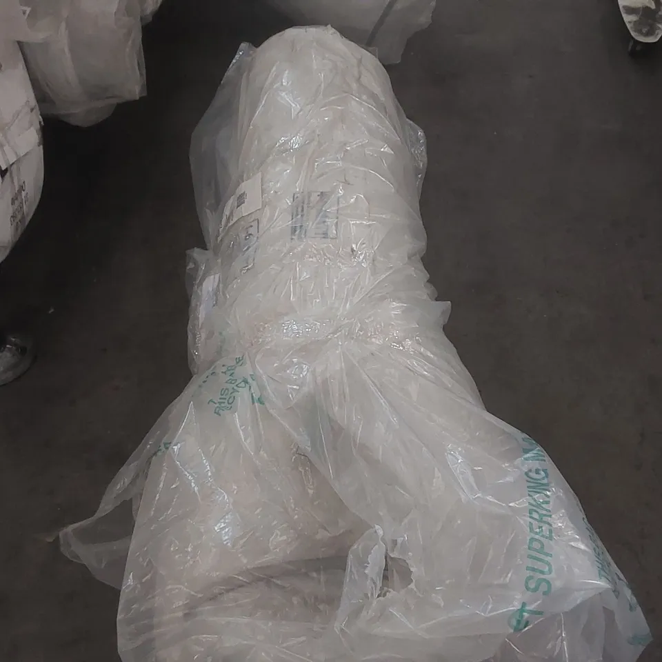 QUALITY BAGGED AND ROLLED 4'6 OPEN COIL LATEX MATTRESS